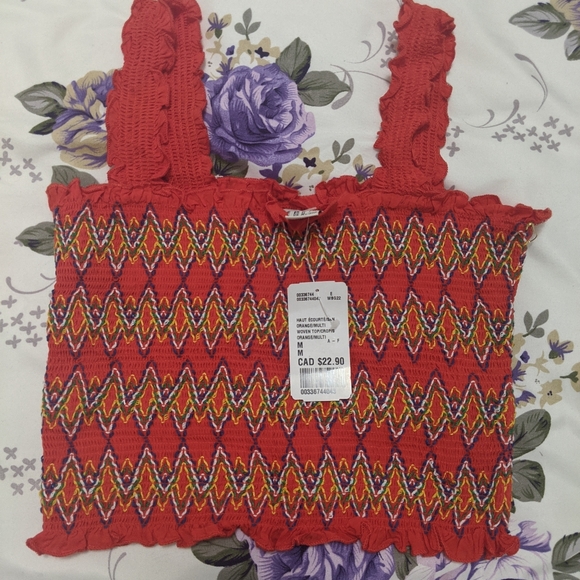 Forever 21 Boho Crop Top - Picture 3 of 3